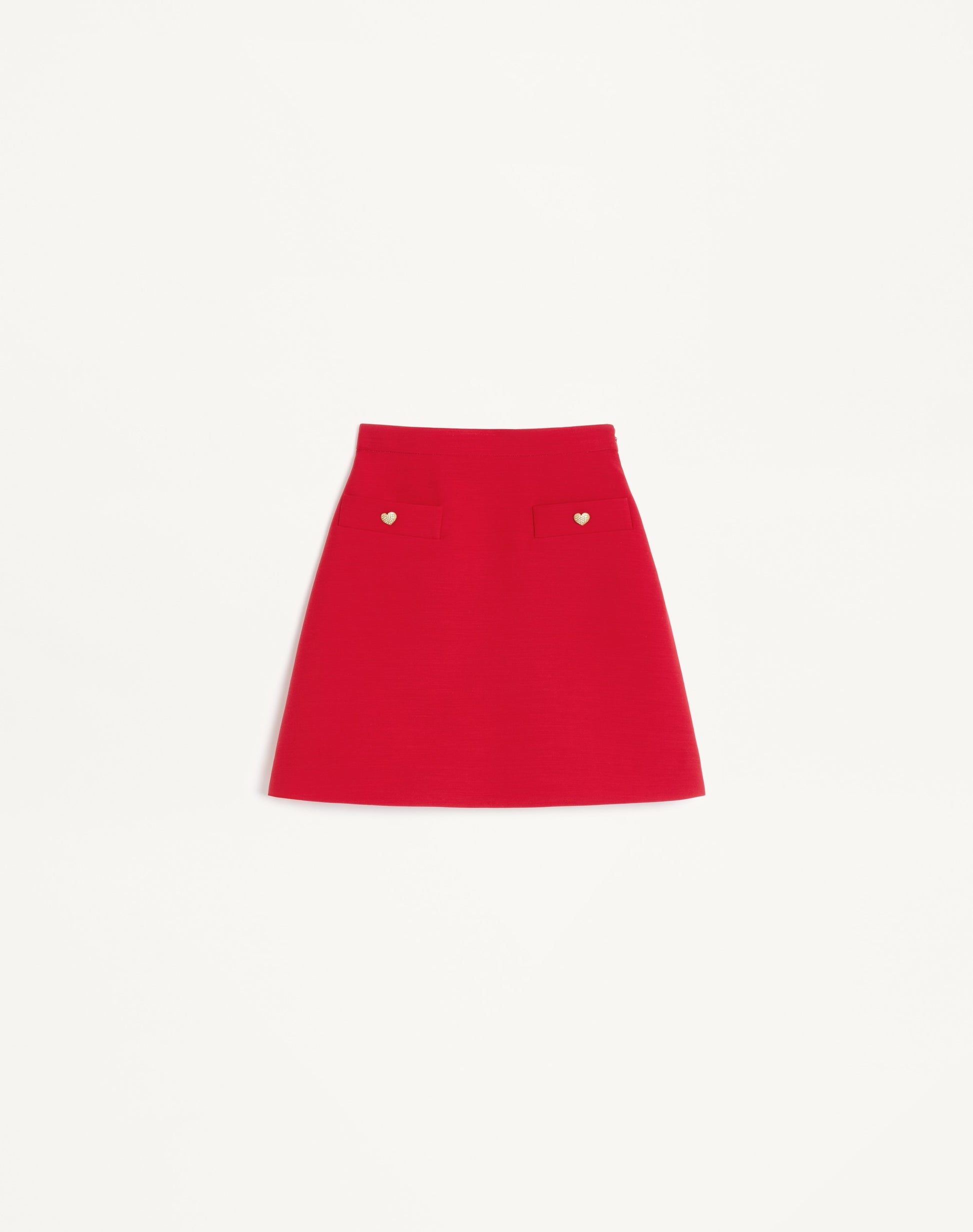 Crepe Couture Short Skirt
