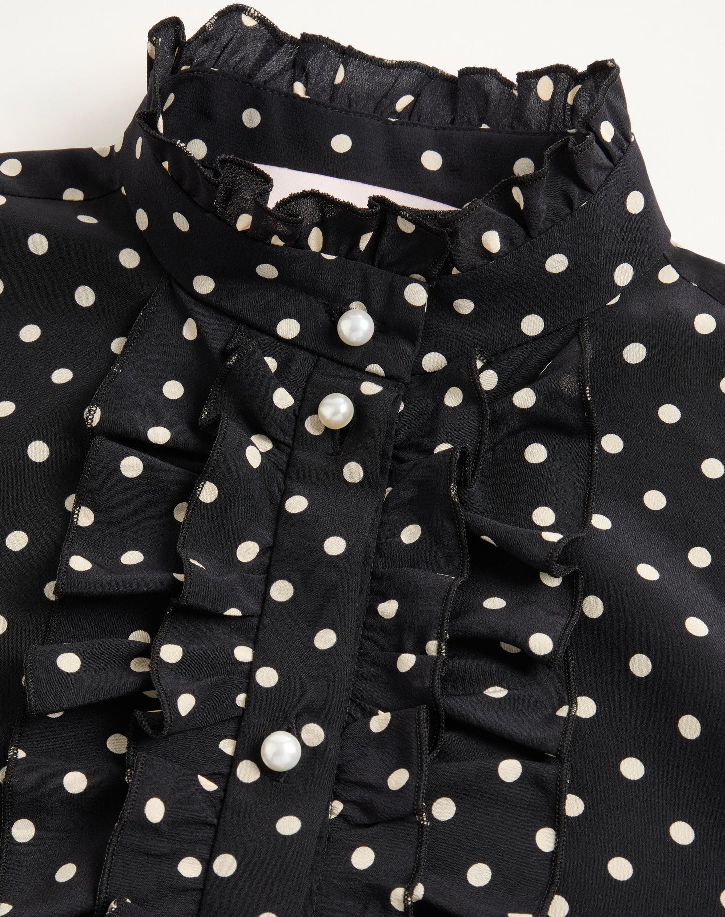 Crepe De Chine Shirt With Plusdepois Print