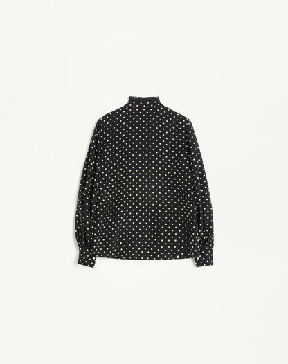 Crepe De Chine Shirt With Plusdepois Print