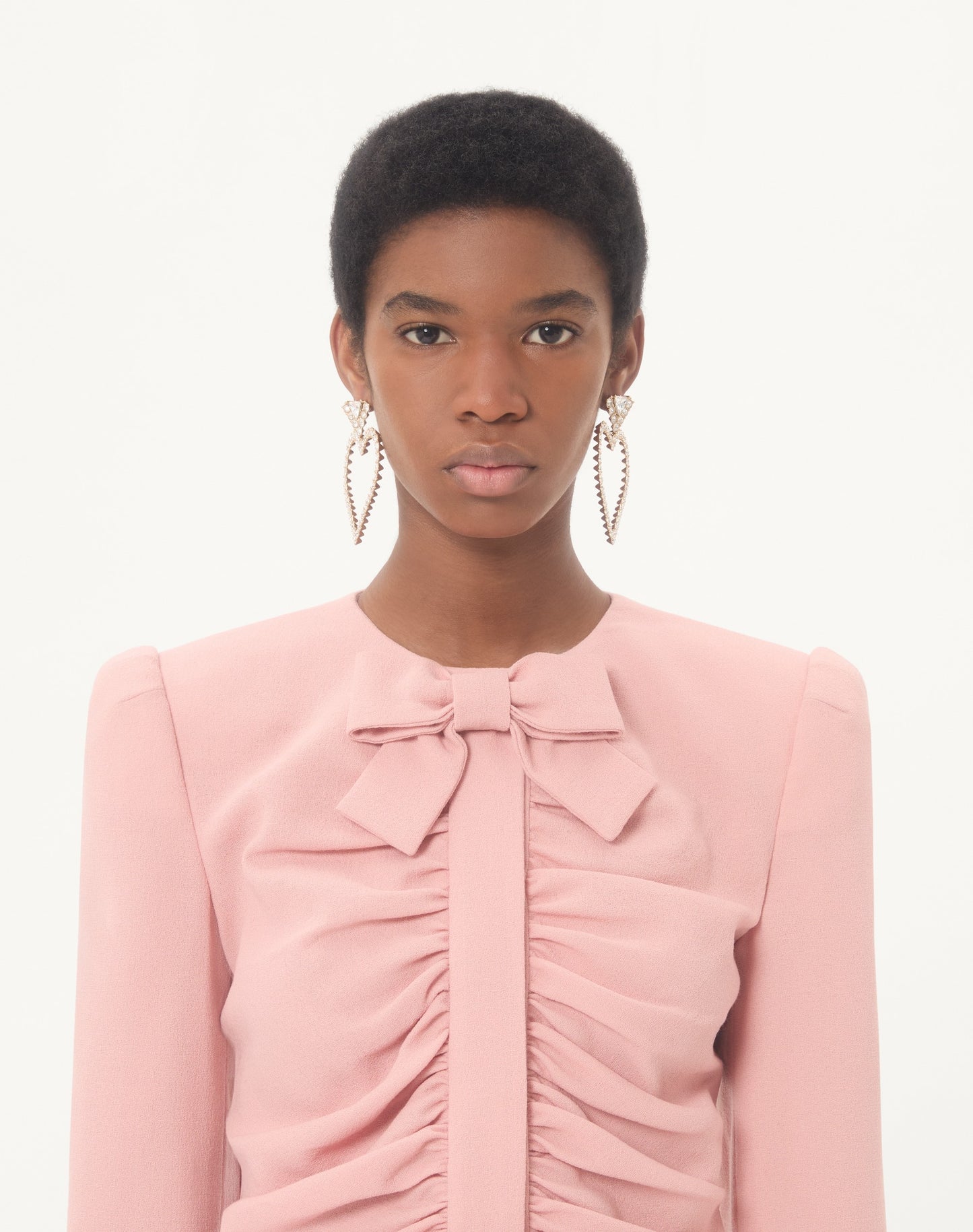 Cropped Jacket In Crispy Light Wool
