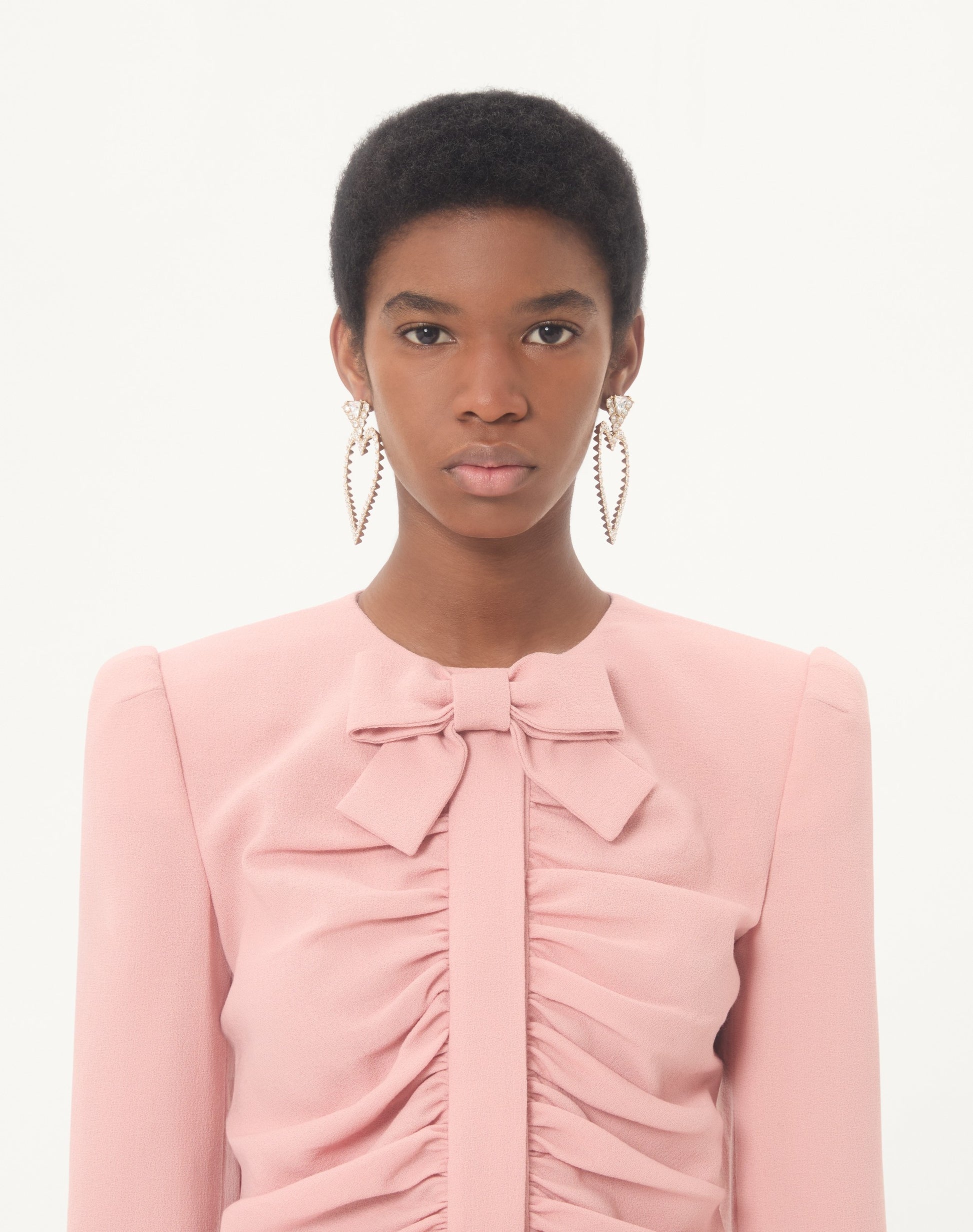 Cropped Jacket In Crispy Light Wool