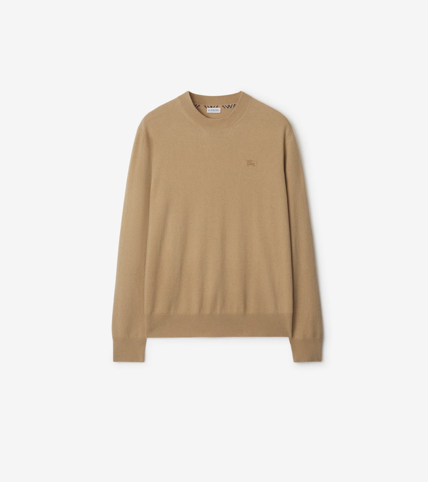 Cashmere Blend Sweater in Scorched brown
