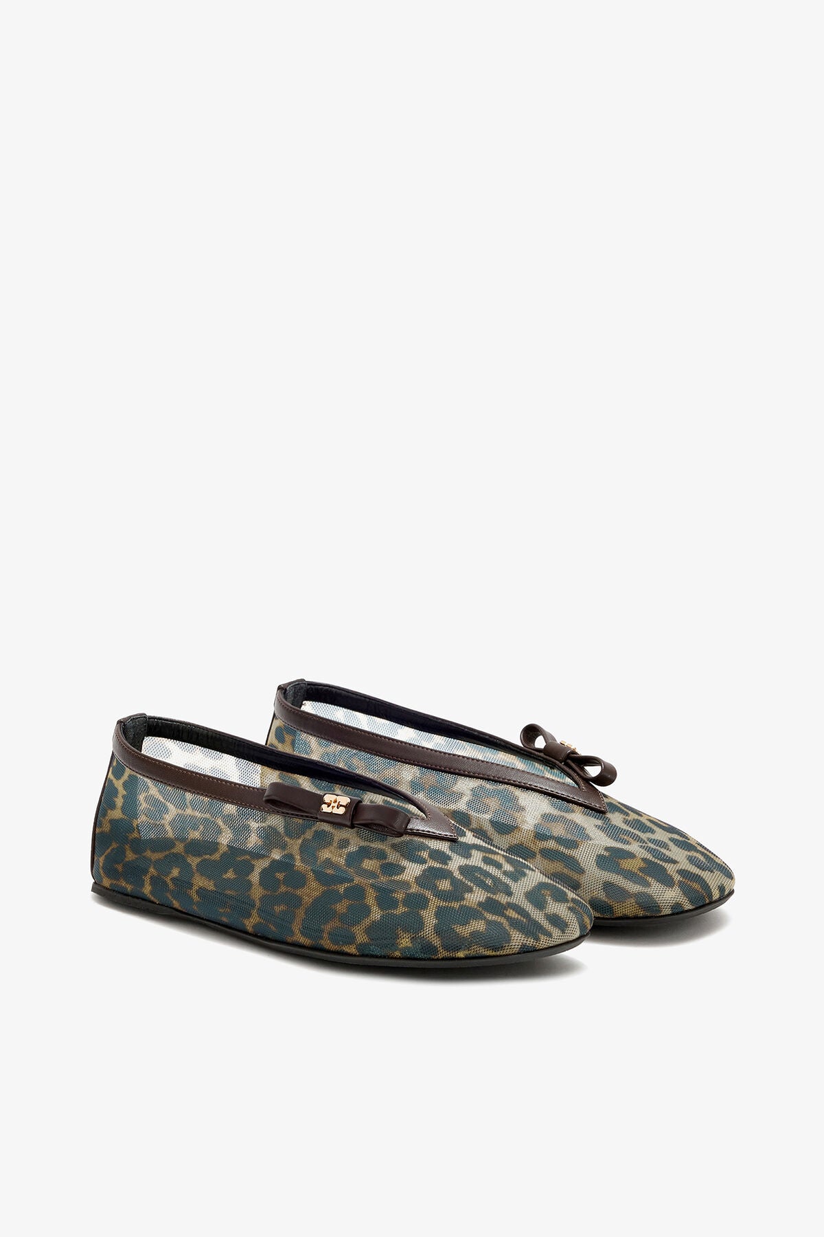 Jenny Ballerina in Leopard Mesh