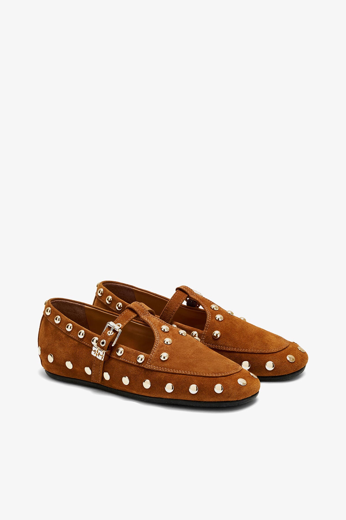 Mary Jenny Moccasins in Suede