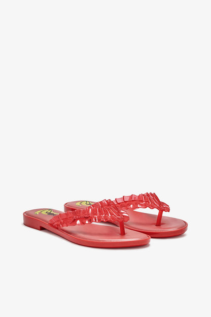 Melissa Flip Flop in Red