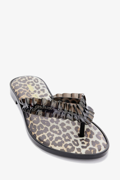 Melissa Flip Flop in Leopard