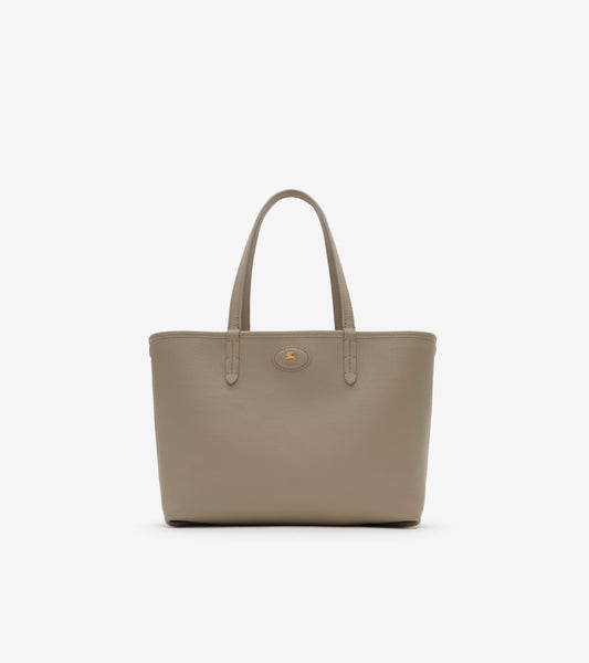 Small Reversible Bloomsbury Tote in Mushroom beige/mallow pink