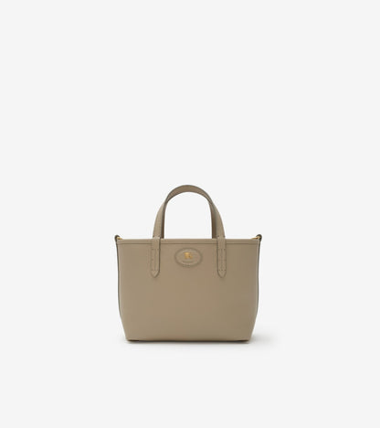 Mini Reversible Bloomsbury Tote in Mushroom beige/mallow pink
