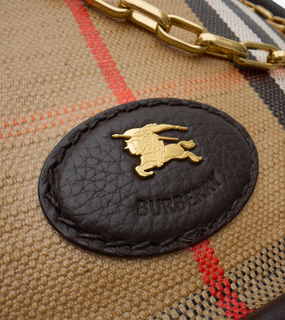Mini Highlands Chain Bag in Sand beige