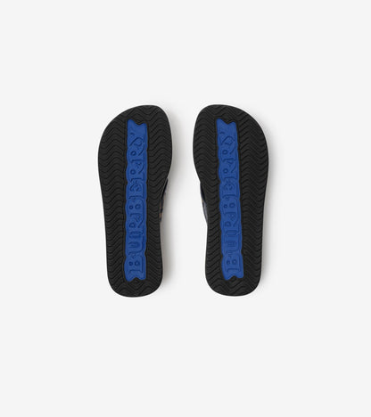 Check Pavilion Sandals in Wave blue