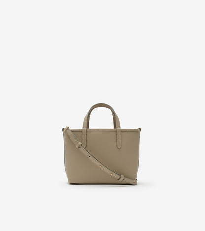 Mini Reversible Bloomsbury Tote in Mushroom beige/mallow pink