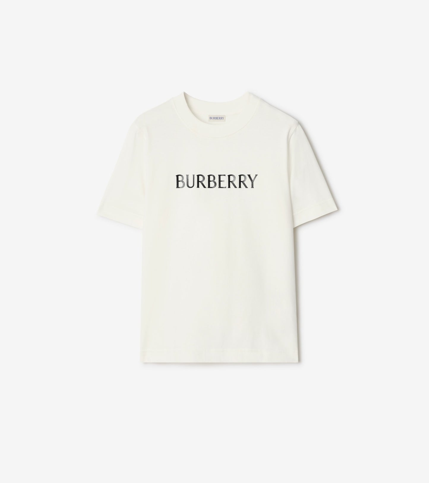 Logo Cotton T-shirt in Black