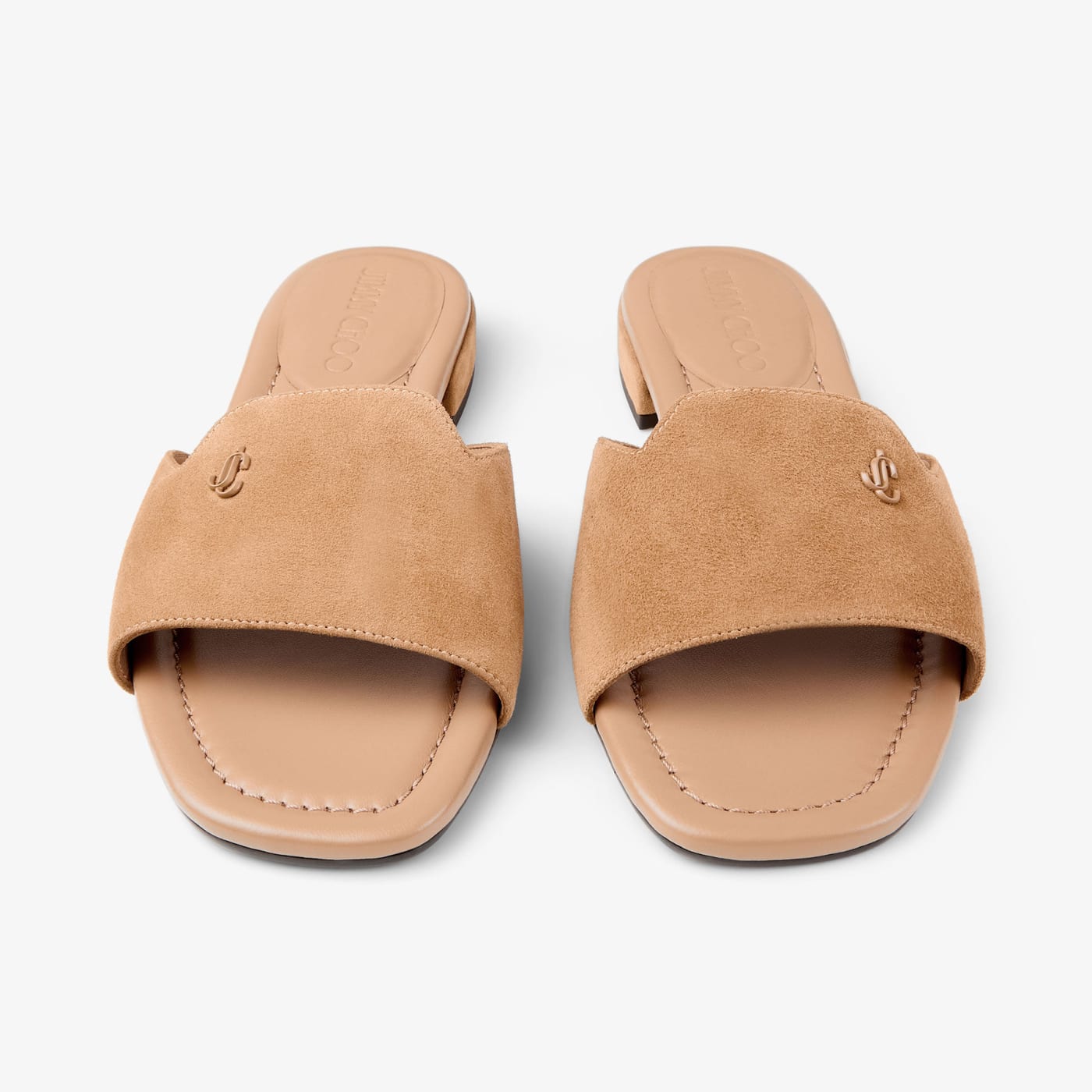 Dina Flat Toffee Suede Flats