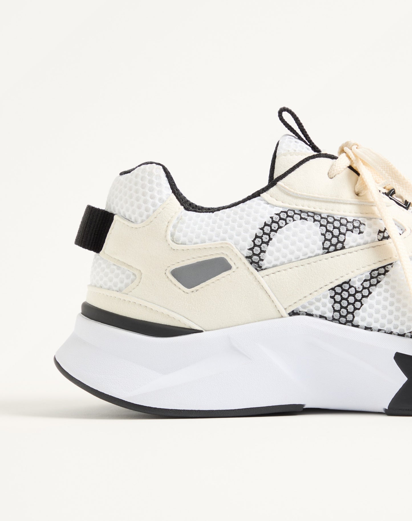 Demivee Trainer In Mesh Fabric With Suede Inserts
