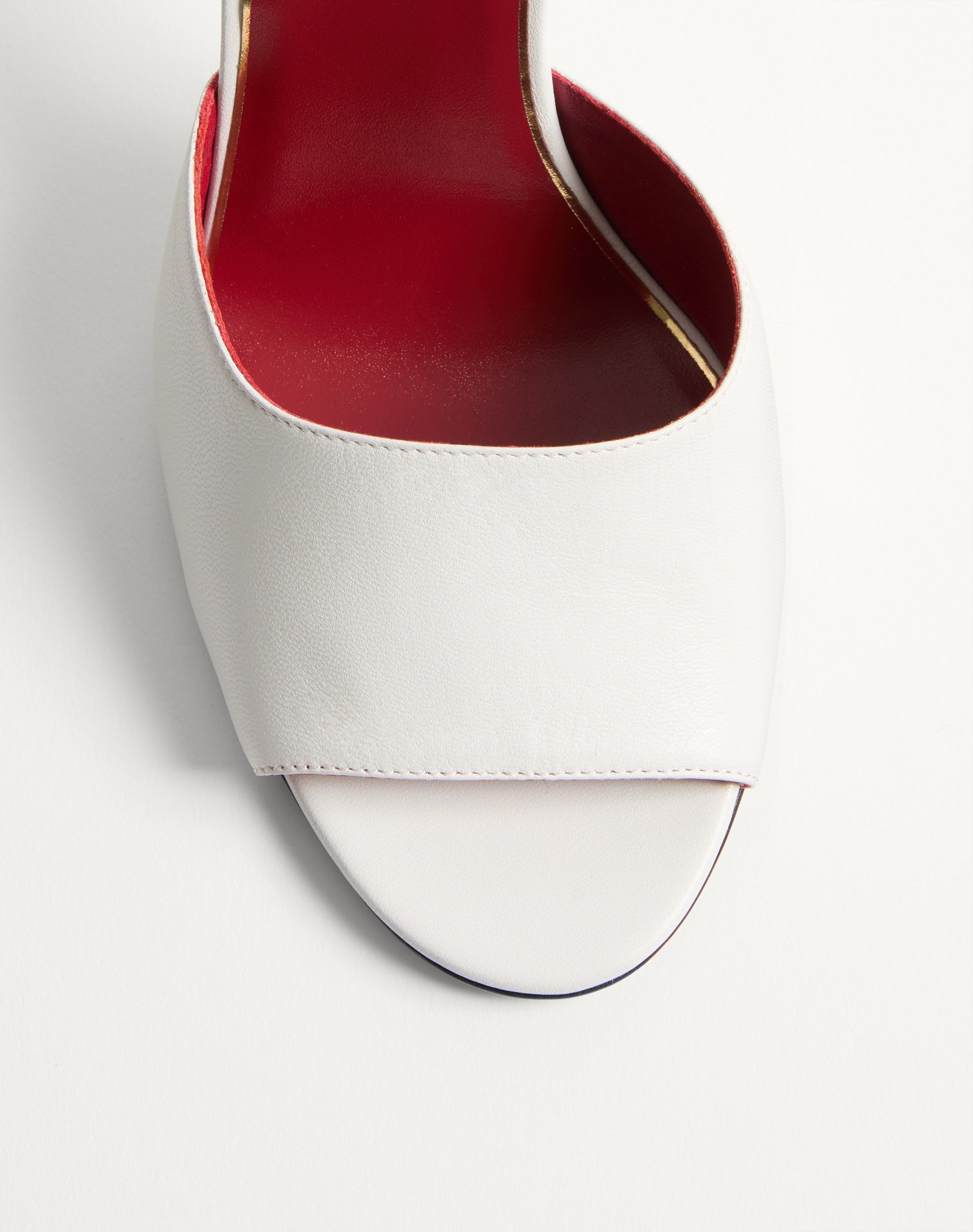 Drip Rose Kidskin Sandal With Crystals 105mm
