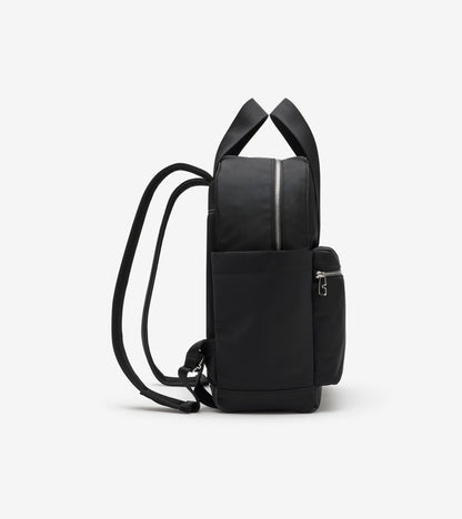 Knight Check Nylon Baby Changing Backpack in Black - Children