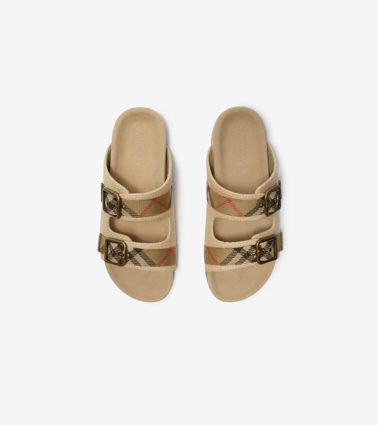 Raffia-effect Urchin Sandals in Reed beige