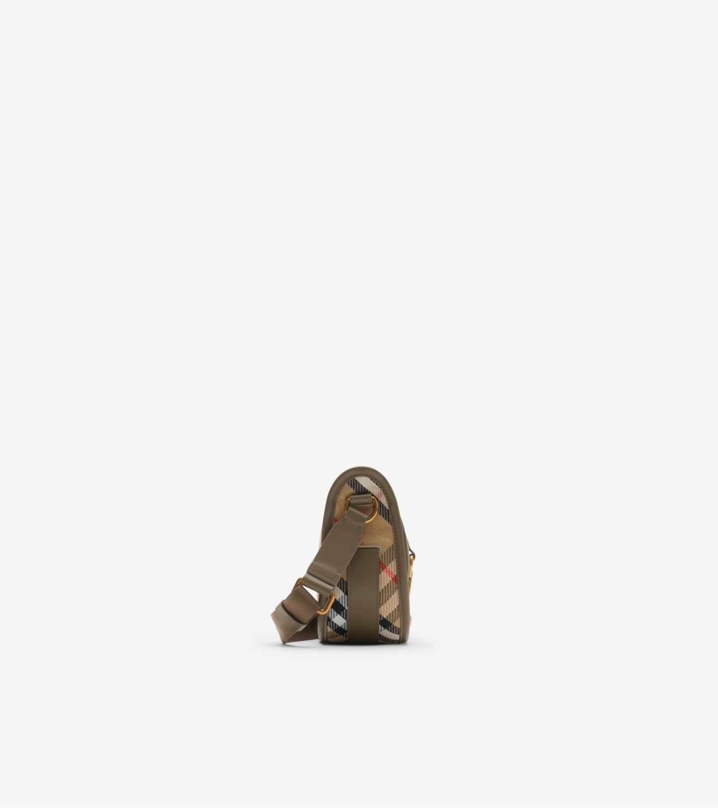 Mini B Clip Messenger Bag in Sand beige
