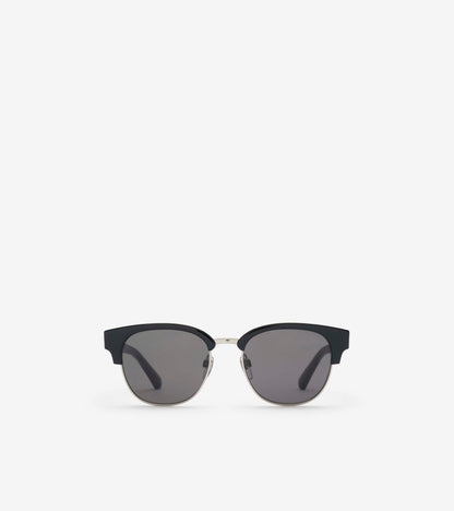 Classic Round Sunglasses in Black