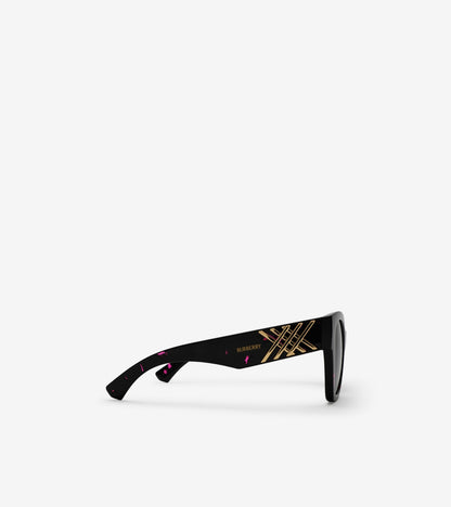 Heritage Square Sunglasses in Pink havana