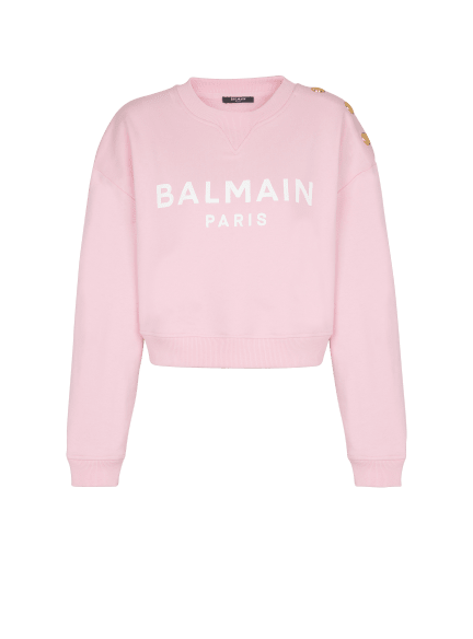 Printed Balmain Paris sweatshirt