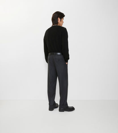 Wool Tailored Trousers in Brisk grey