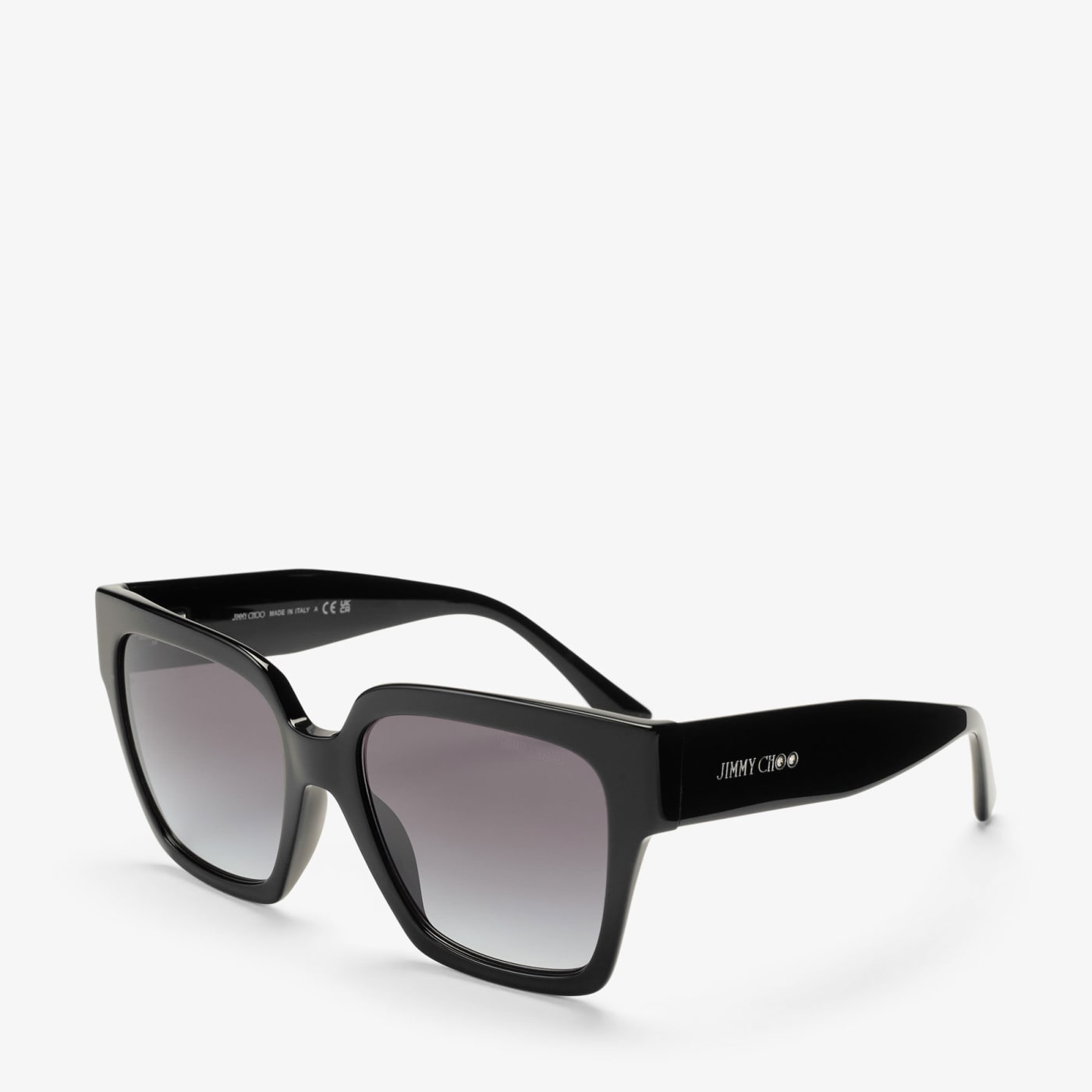 Eli Black Square Sunglasses