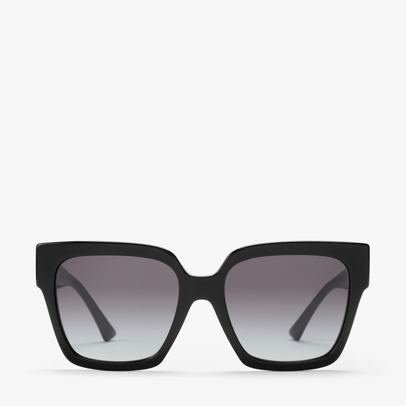 Eli Black Square Sunglasses