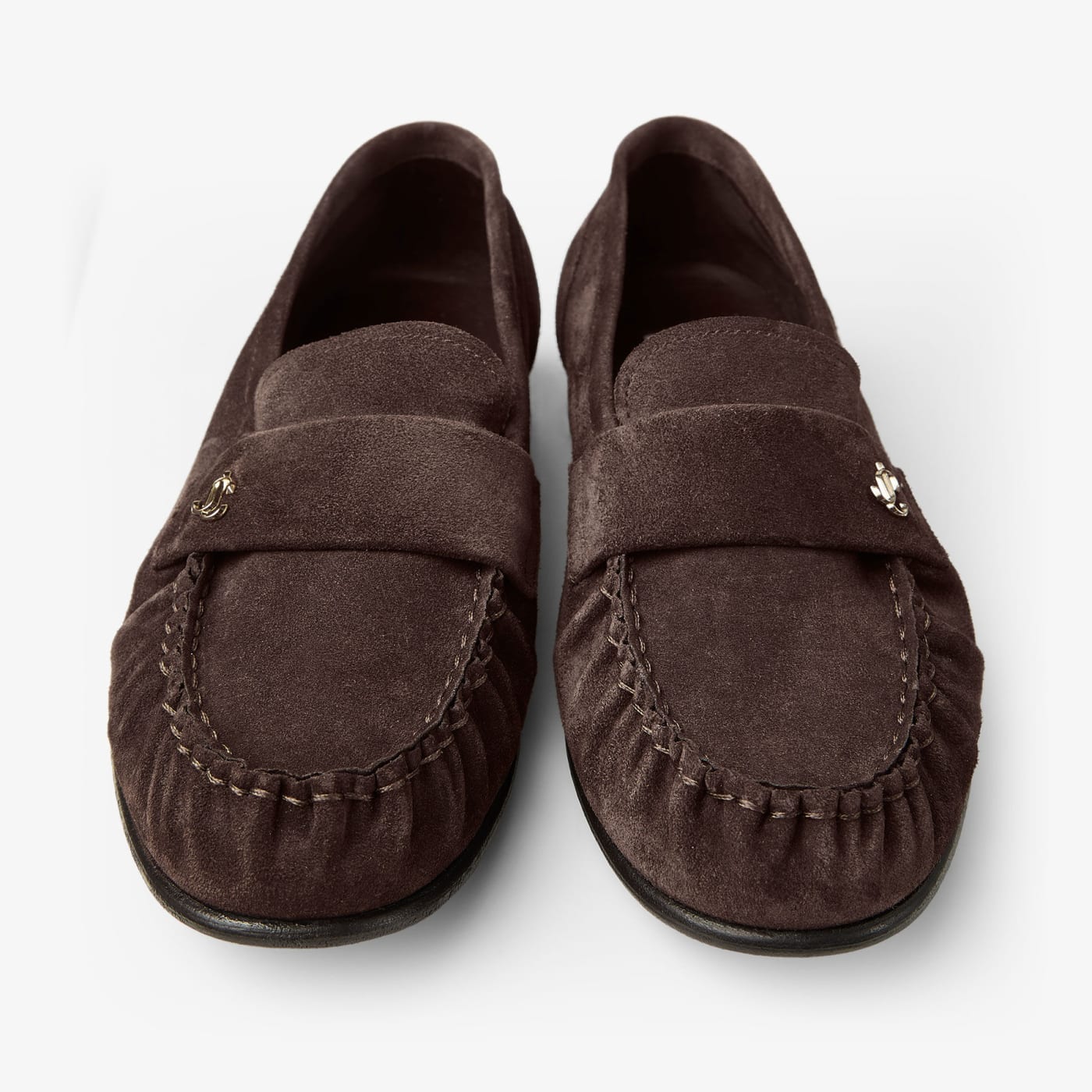 Ellis Loafer F Chocolate Suede Loafers