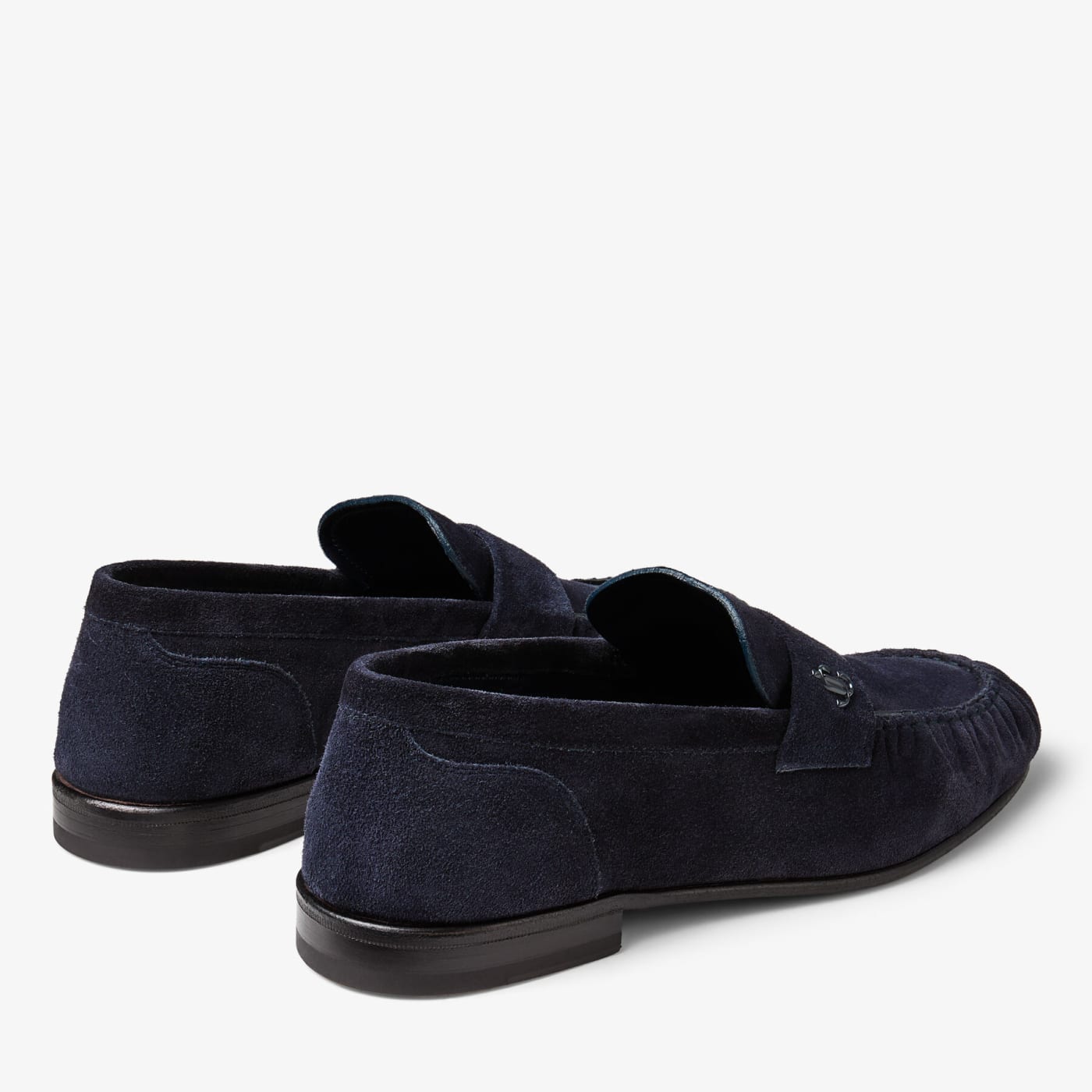 Ellis Loafer M Midnight Velvet Suede Loafers
