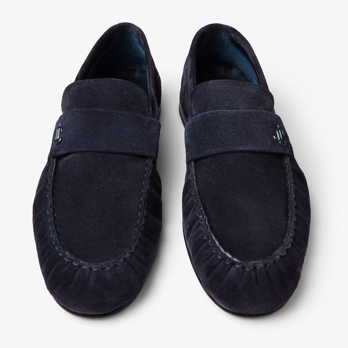 Ellis Loafer M Midnight Velvet Suede Loafers