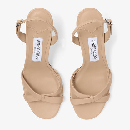 Elsy 70 Chai Nappa Leather Slingbacks