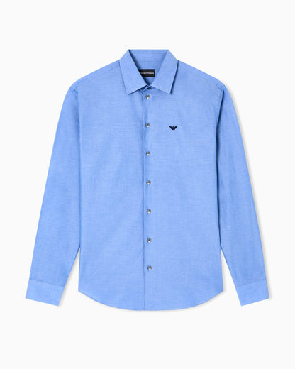 Cotton chambray shirt