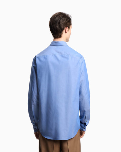 Cotton chambray shirt