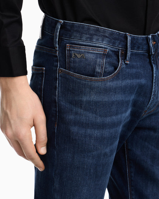 J06 slim-fit, washed, 11.5-oz comfort-denim jeans