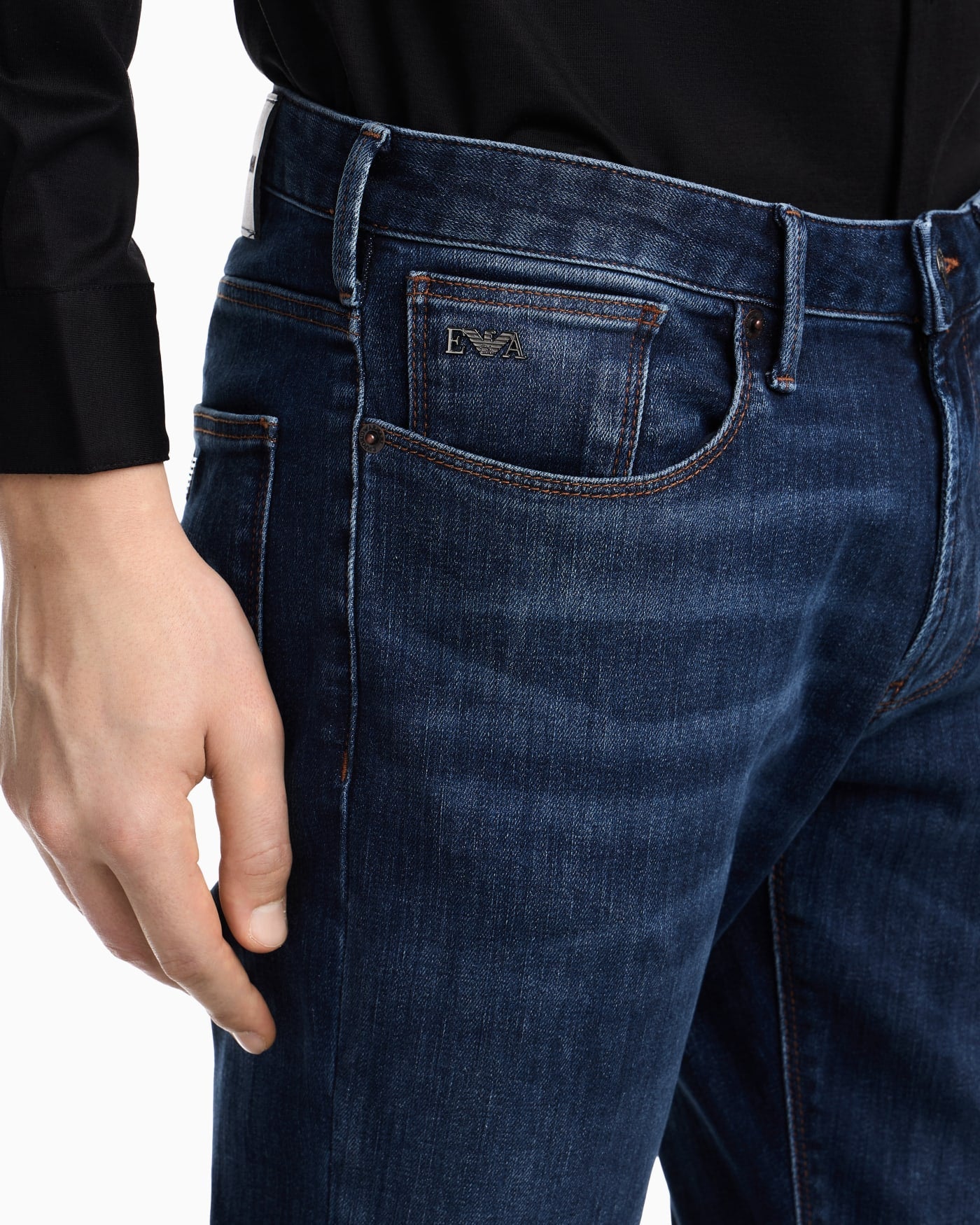 J06 slim-fit, washed, 11.5-oz comfort-denim jeans