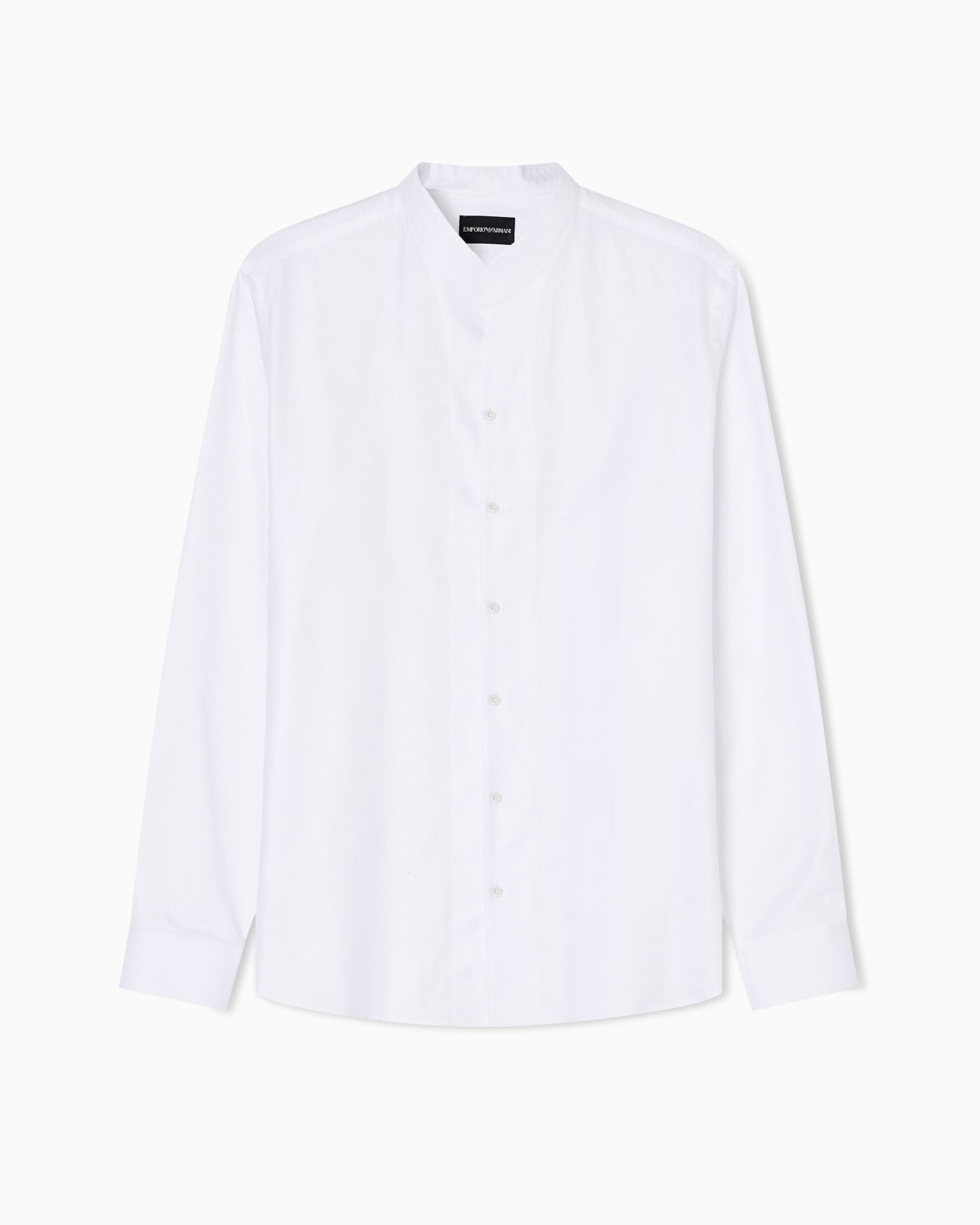 Armure cotton shirt with guru collar