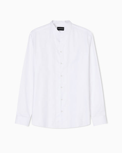 Armure cotton shirt with guru collar