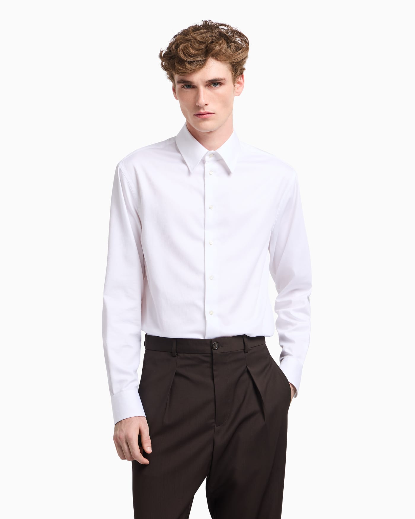 Cotton armure shirt
