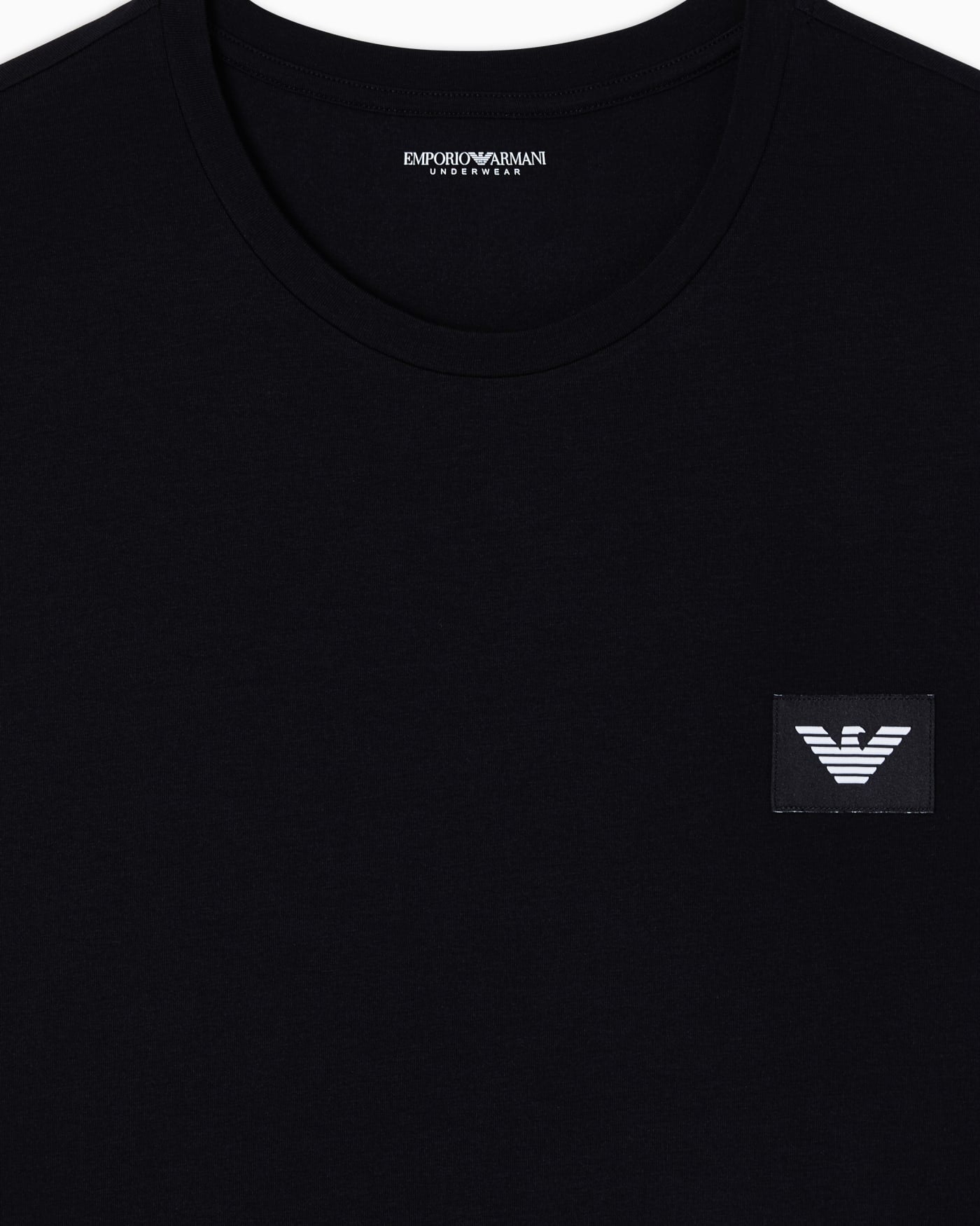 logo label organic jersey pyjamas with Bermuda shorts