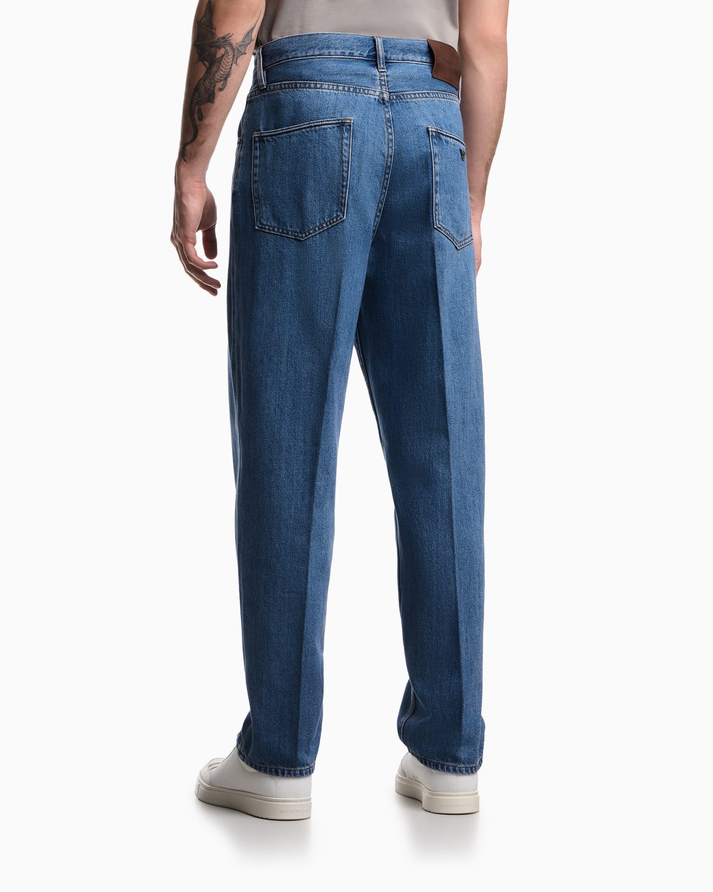 J73 loose fit jeans in Lyocell blend denim