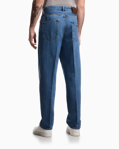 J73 loose fit jeans in Lyocell blend denim