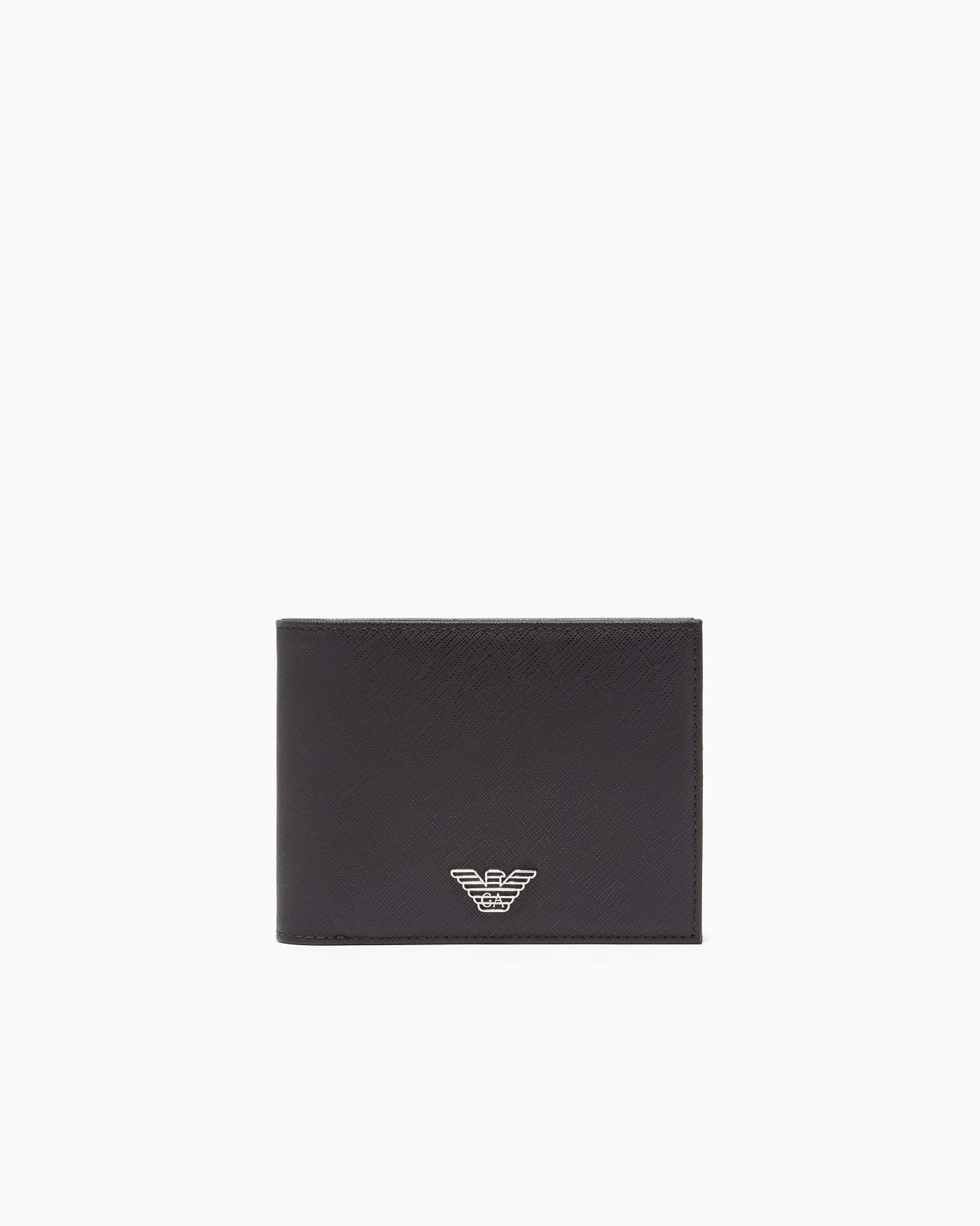 regenerated Saffiano bifold wallet with coin pocket
