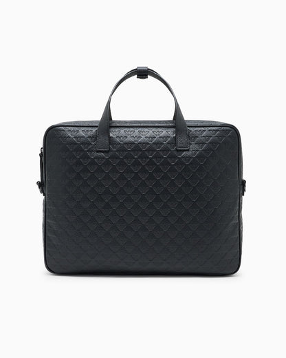 Business bag embossed leather for man
