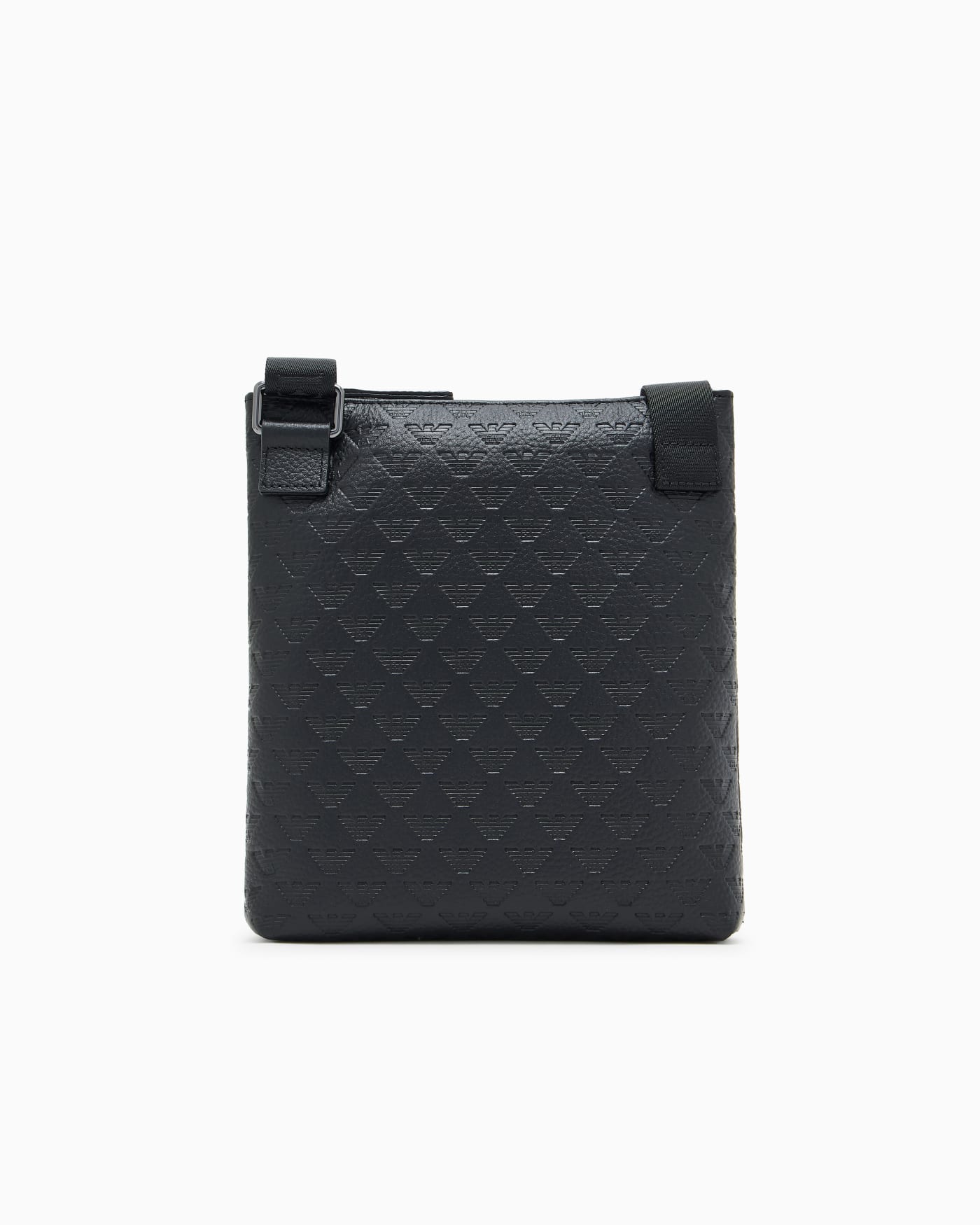 Slim leather shoulder bag man