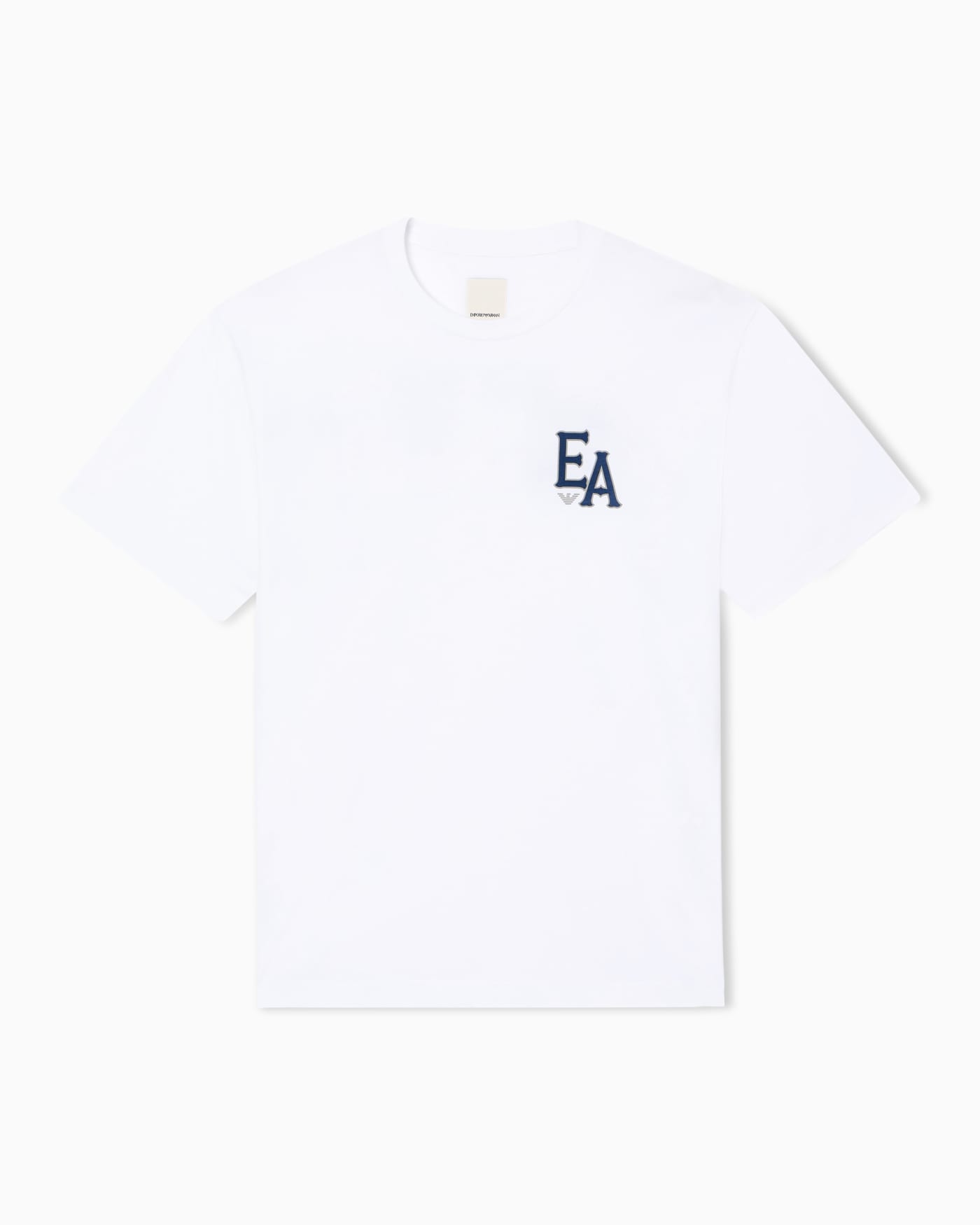 Eagle Club organic jersey T-shirt with print