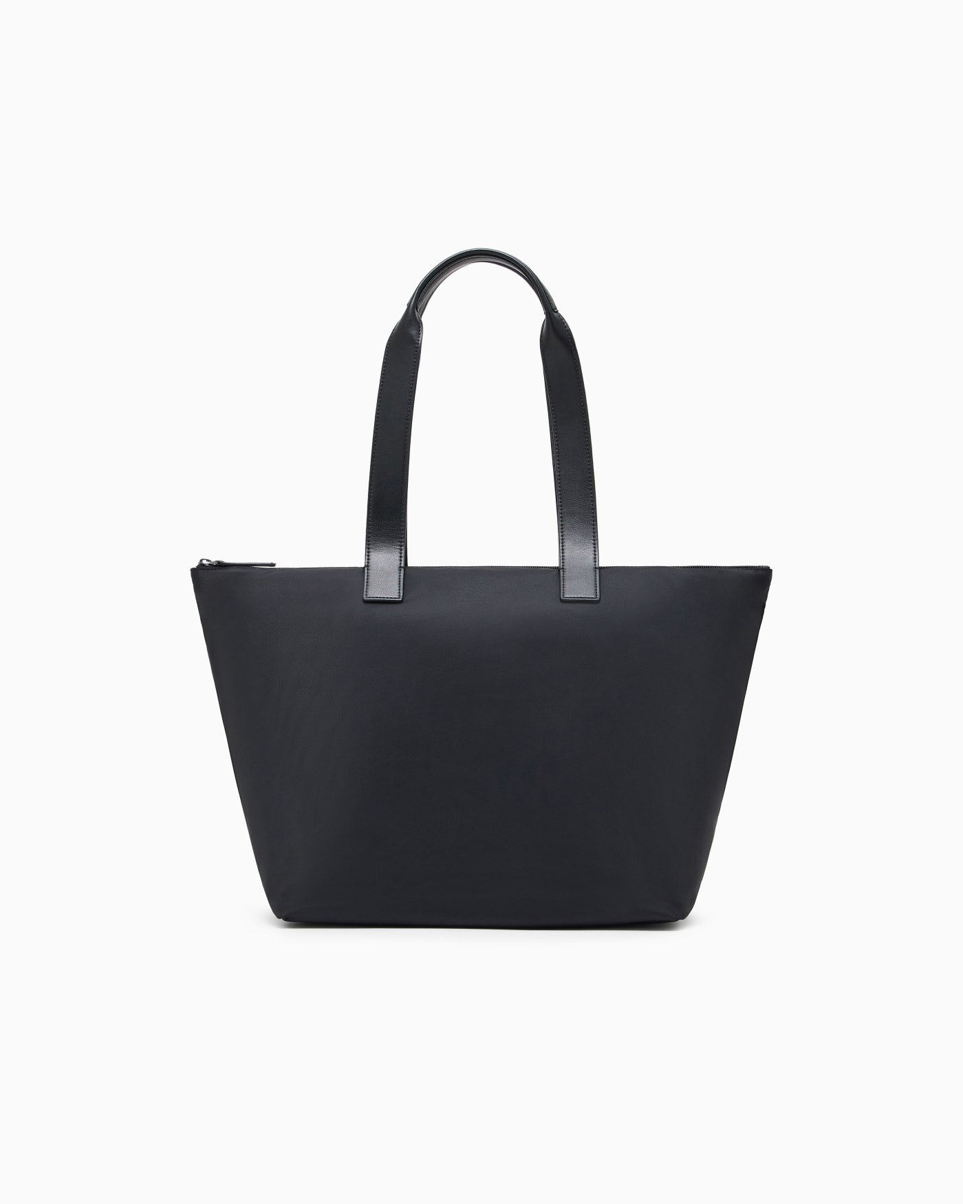 Recycled nylon tote bag with pouch man