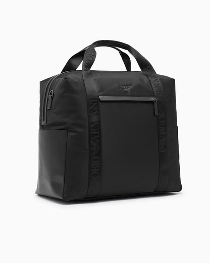 Duffel bag recycled urban style for man