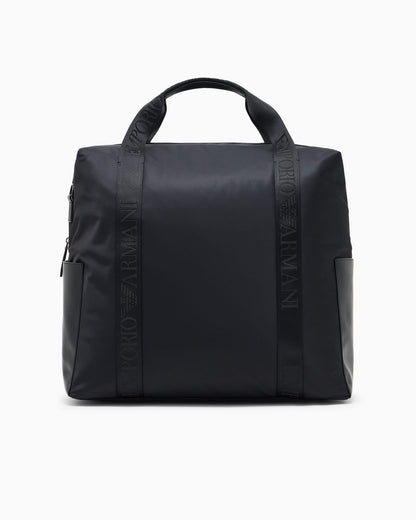 Duffel bag recycled urban style for man