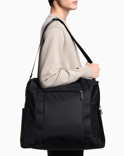 Duffel bag recycled urban style for man